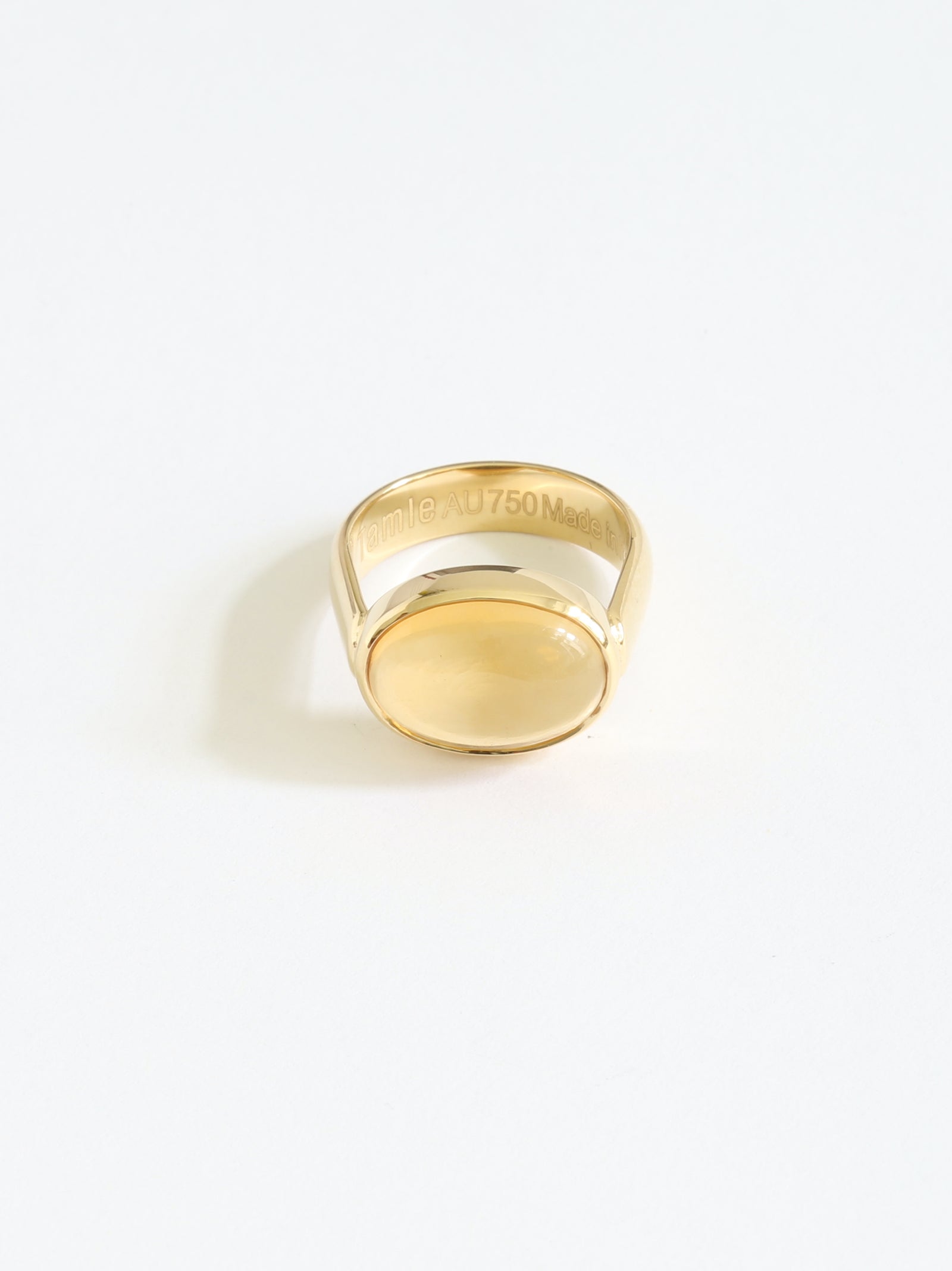 LEA BOLD RING - CITRINE