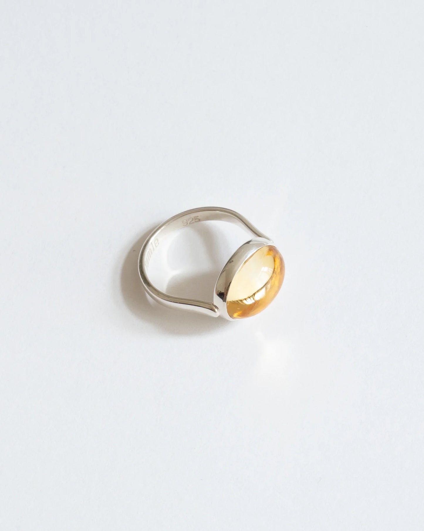 Lea Thin Ring - Citrin