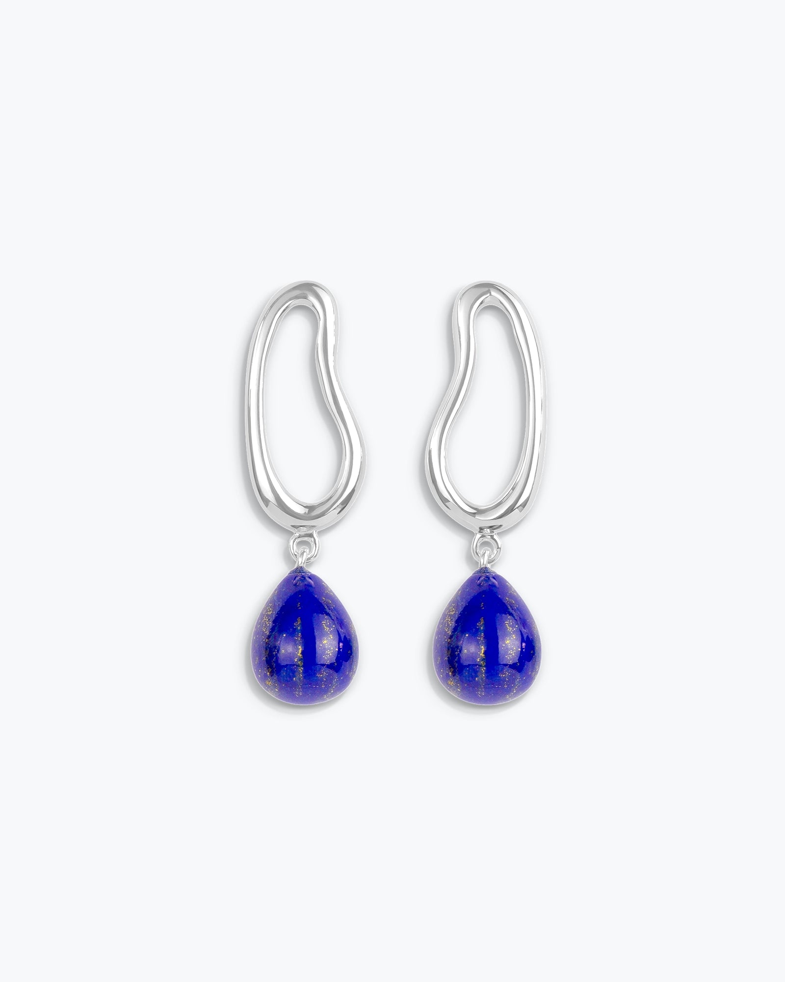 MILA EARRINGS - LAPIS