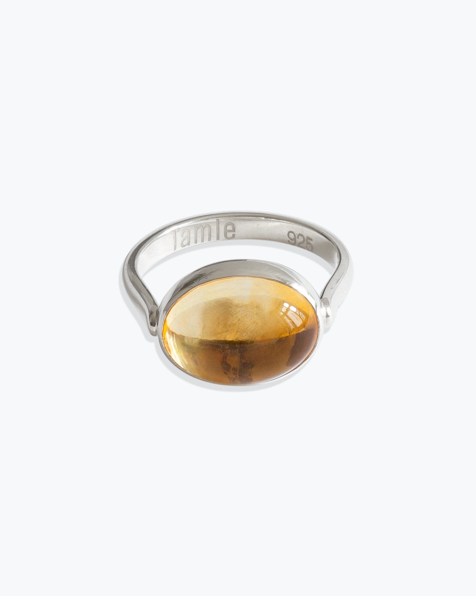 LEA THIN RING - CITRINE