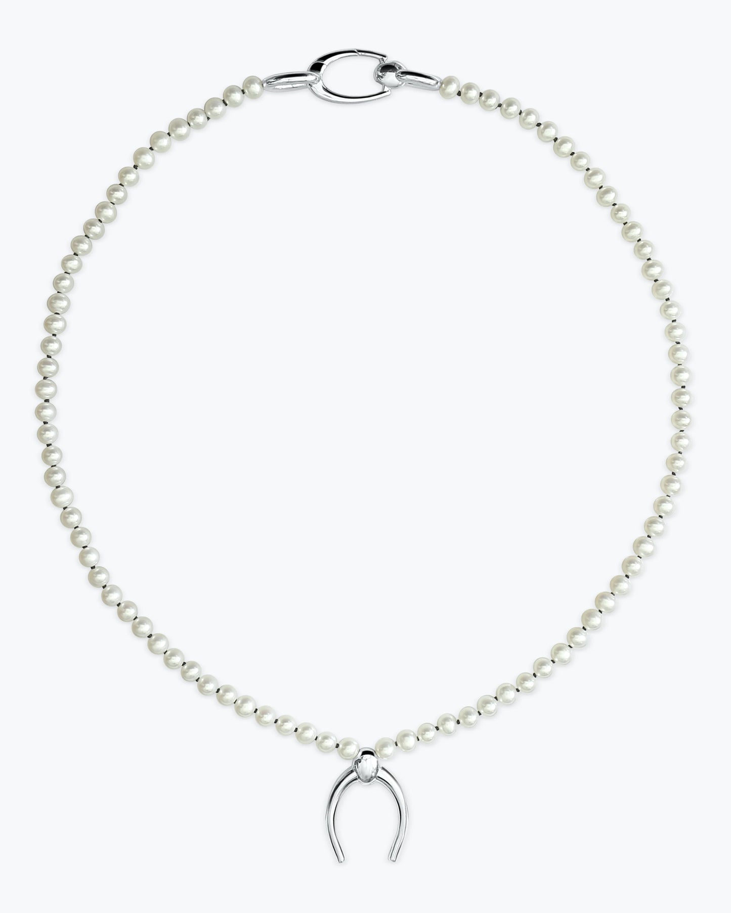 ARC ANHÄNGER – PERLEN COLLAR – SILBER
