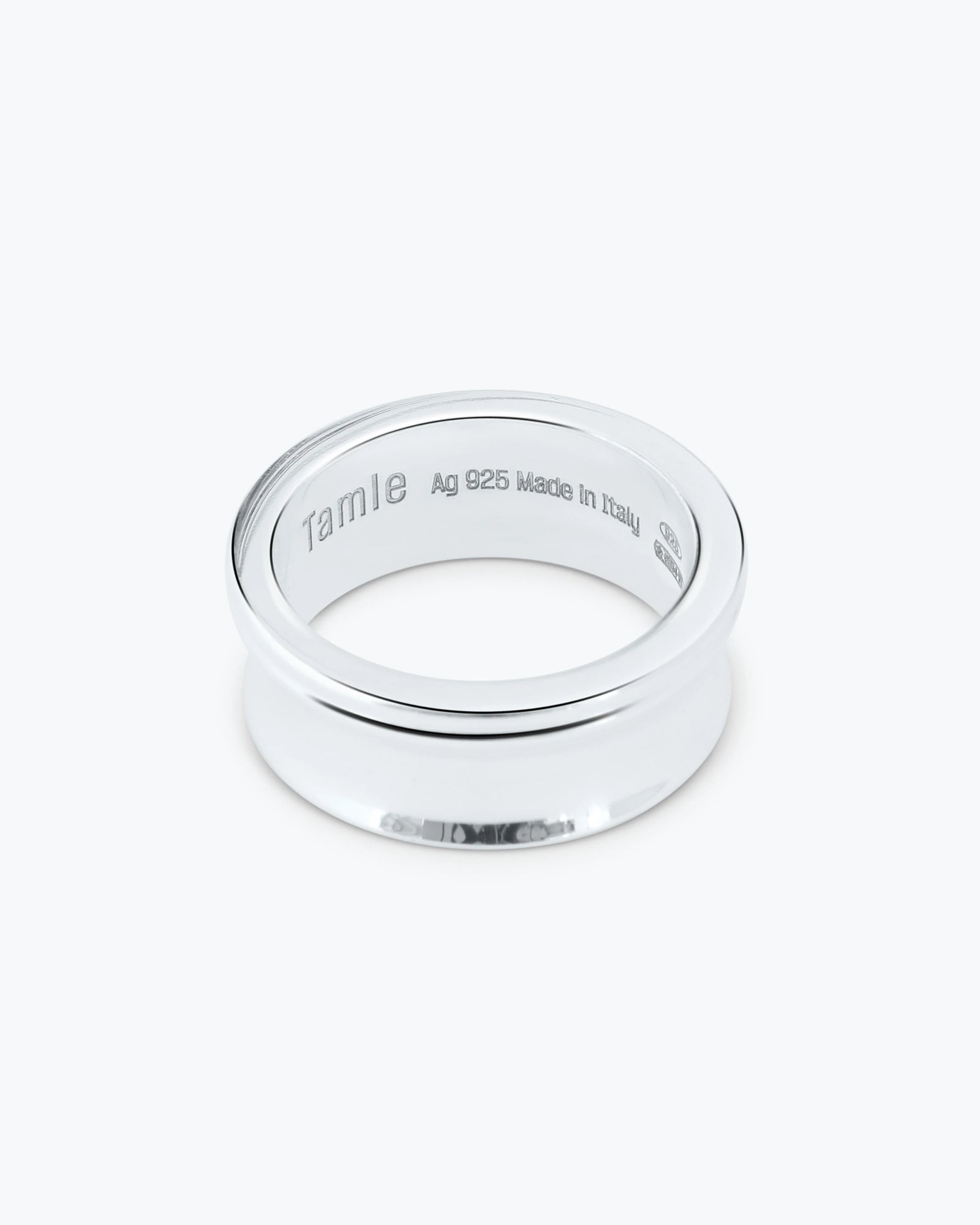 ARC RING - TRIPLE CURVE - SILVER