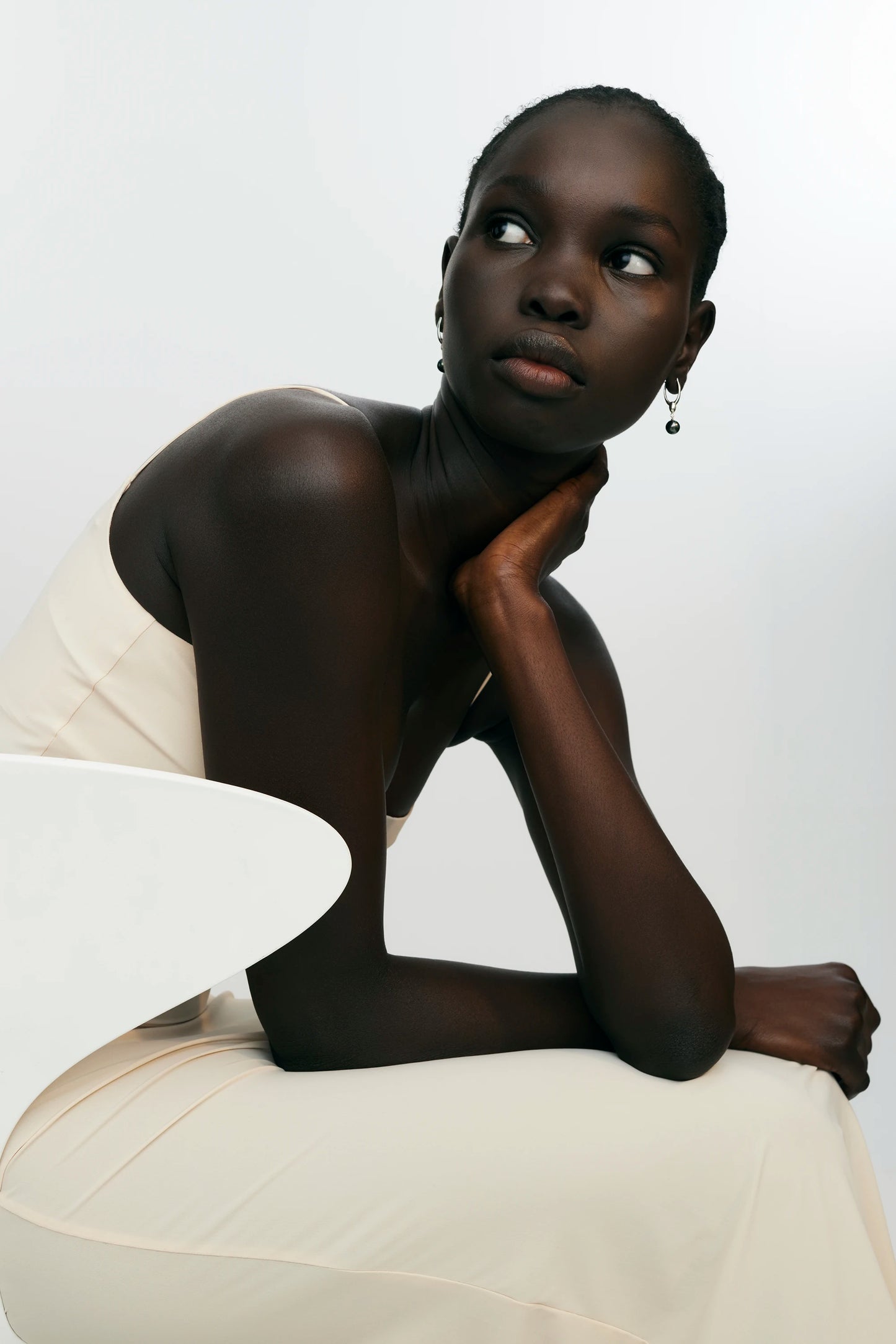 ARC OHRRINGE - TAHITI PERLEN - SILBER