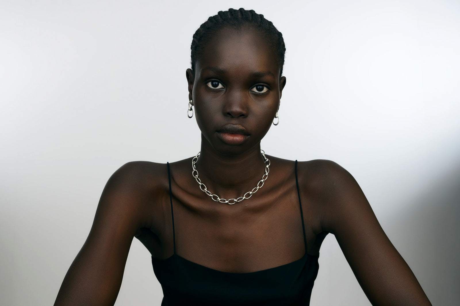 ARC NECKLACE - SILVER