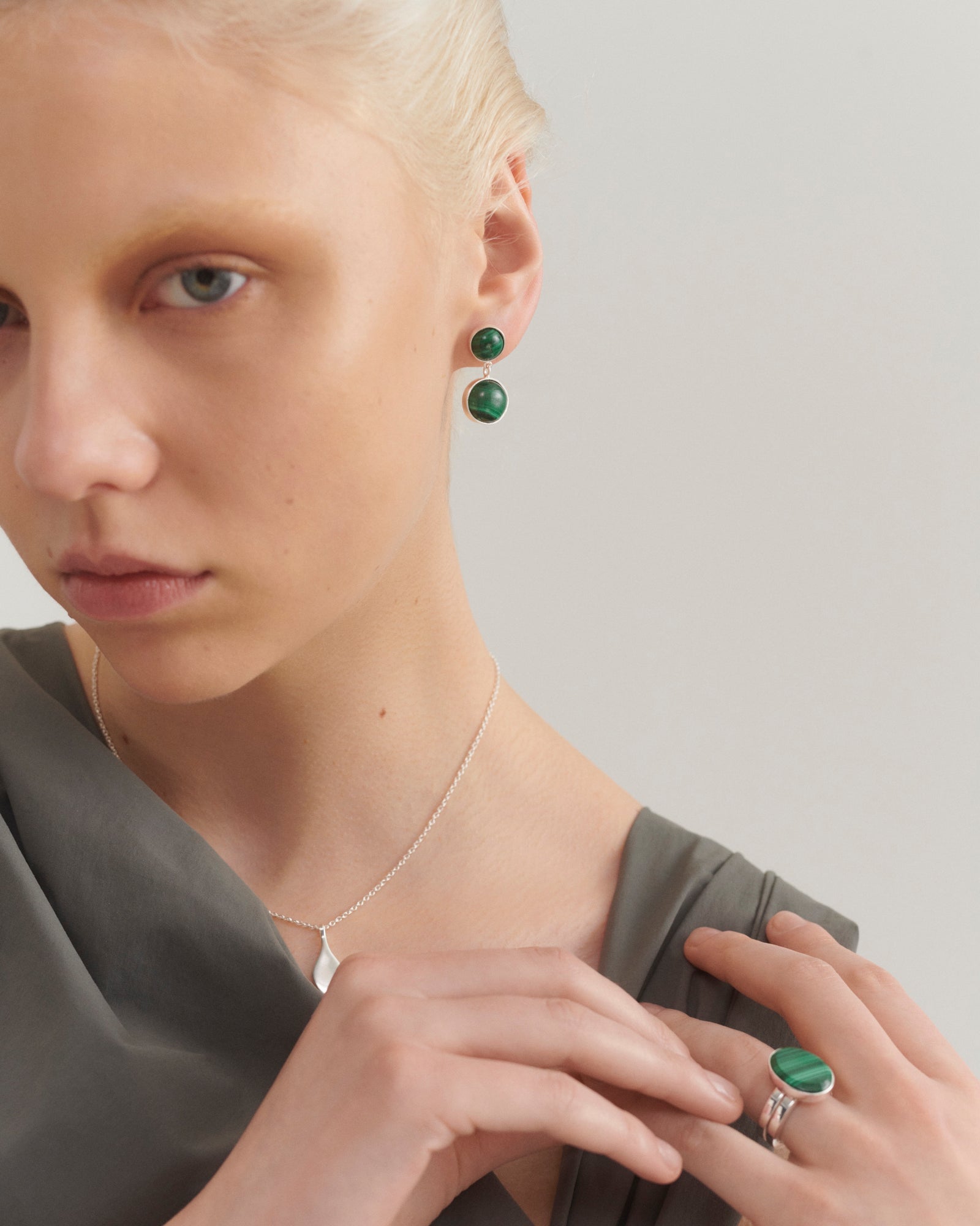 Ethel Drop Earrings - Lapis