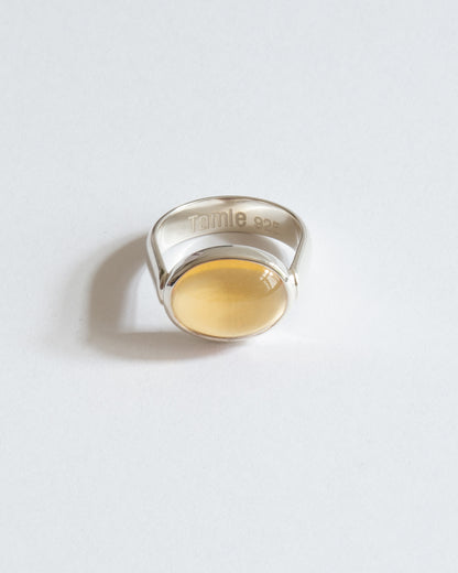 Lea Bold Ring - citrine