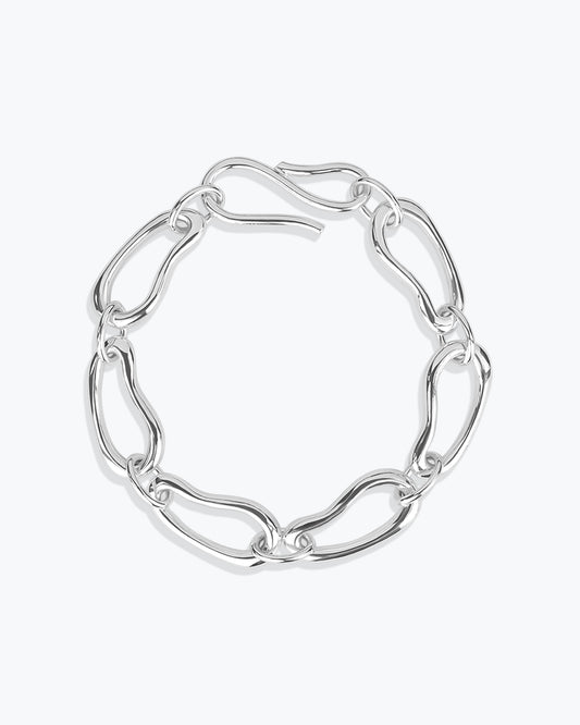 STREAM SILVER BRACELET
