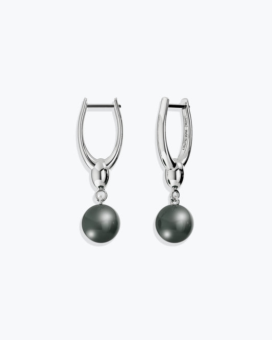ARC OHRRINGE – TAHITI-PERLEN – SILBER
