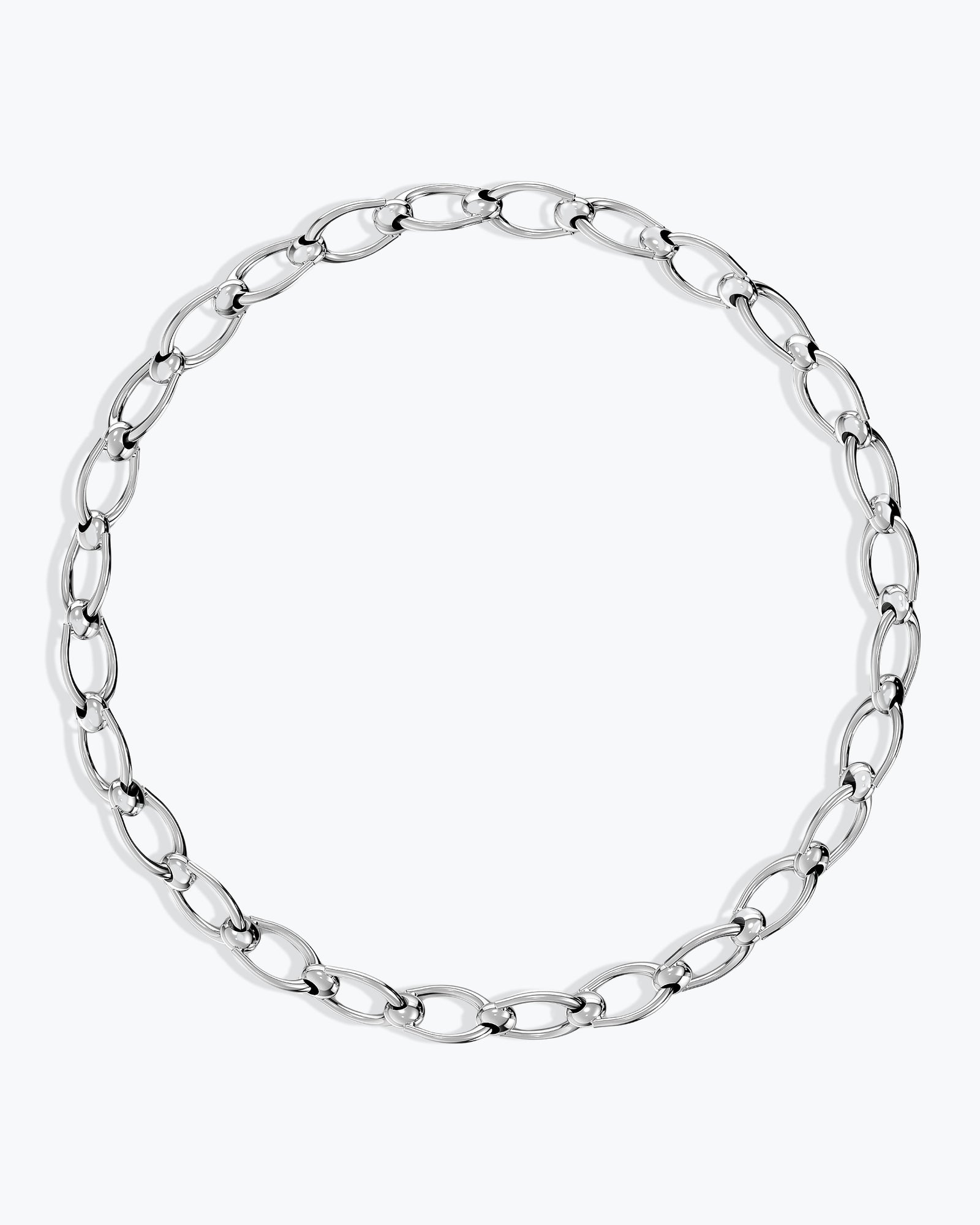 ARC NECKLACE - SILVER