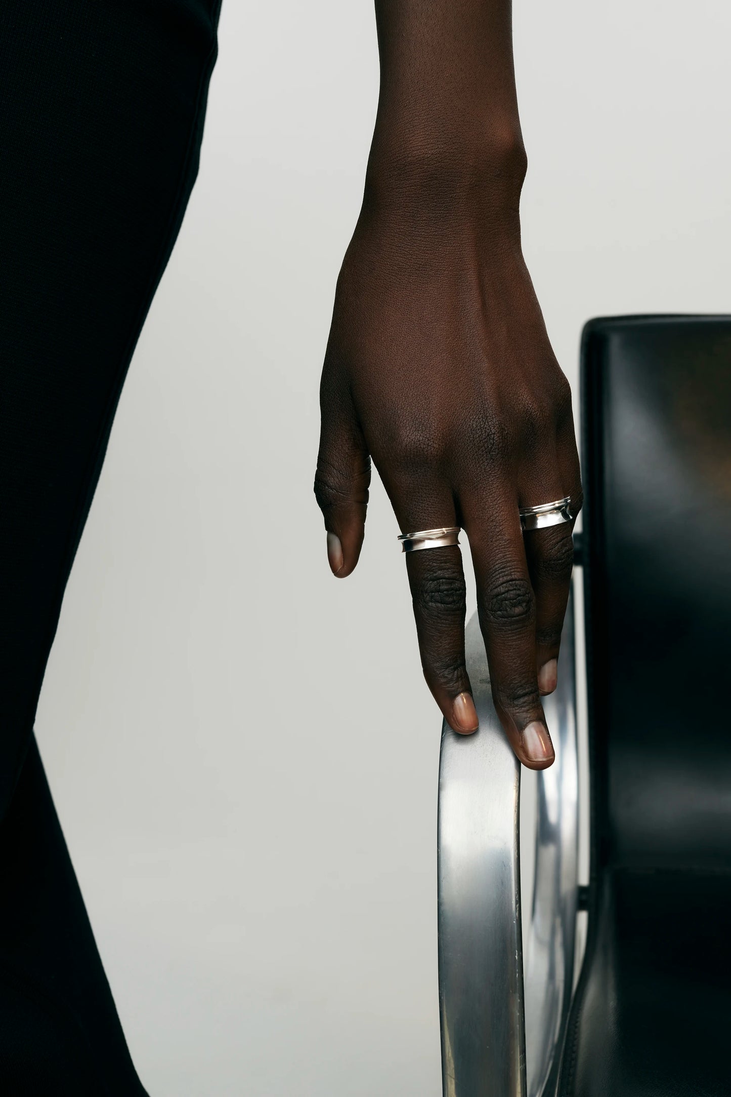 ARC RING – DREIFACHBOGEN – SILBER